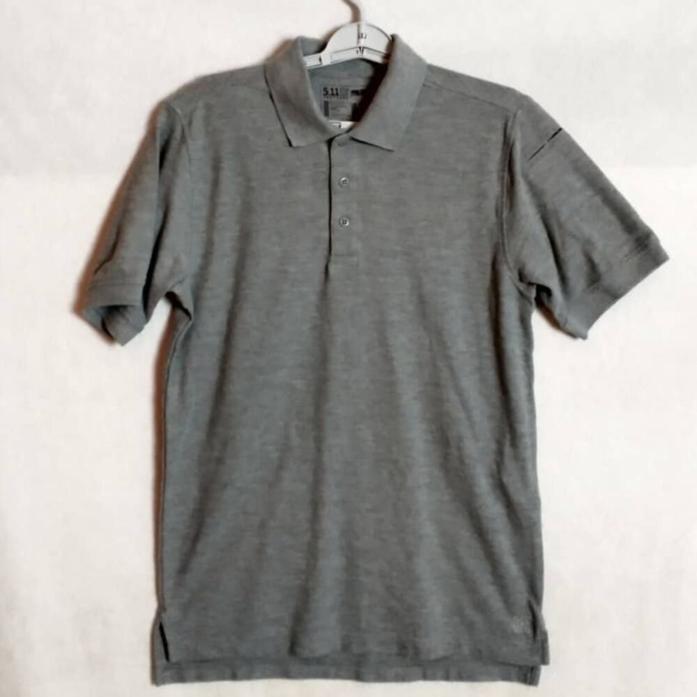 5.11 Tactical Polo. Men's Small. Gray Short Sleeve